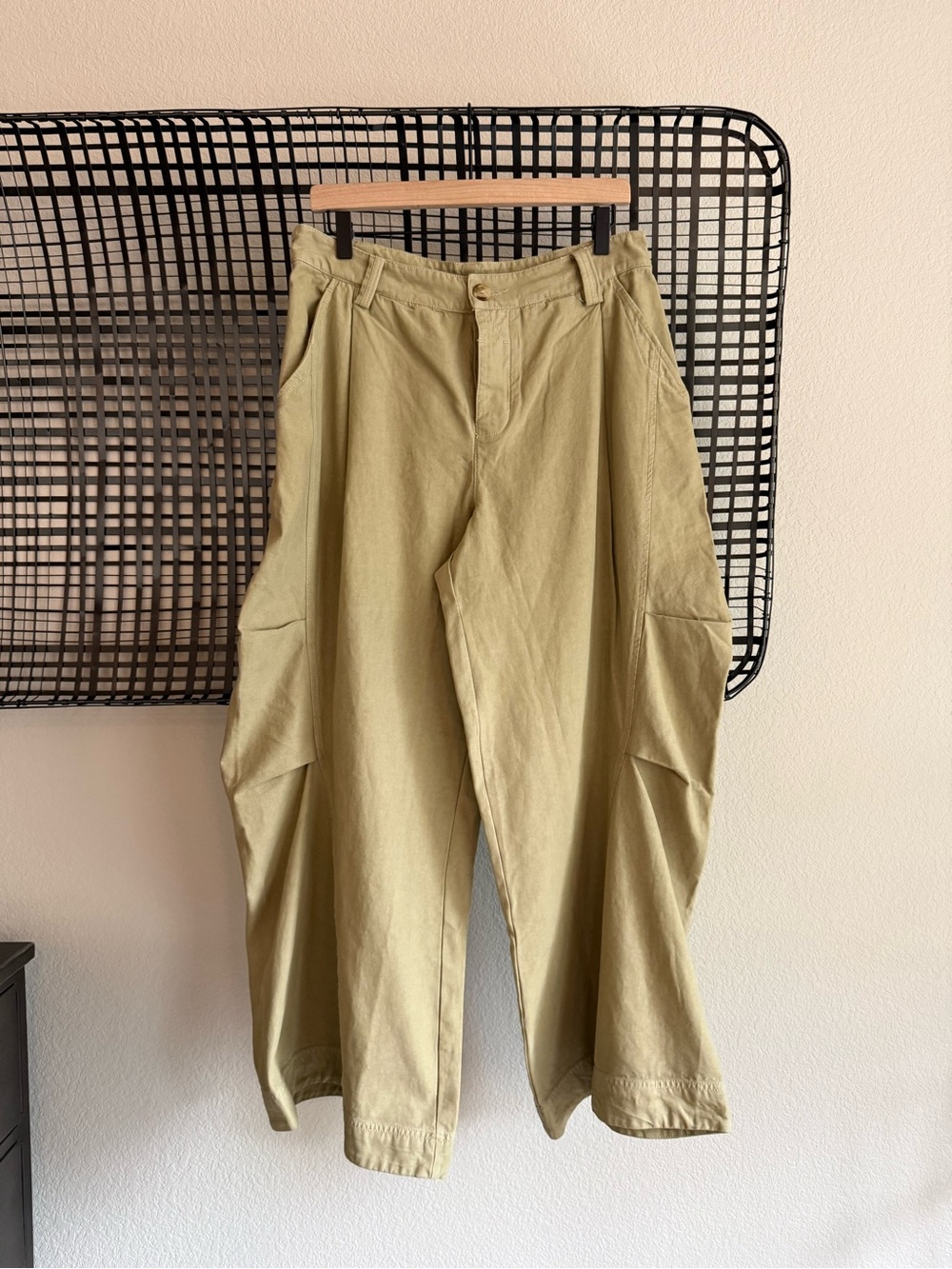 Free people Must Have Wide-Leg Chino Trousers - Picture 3 of 8